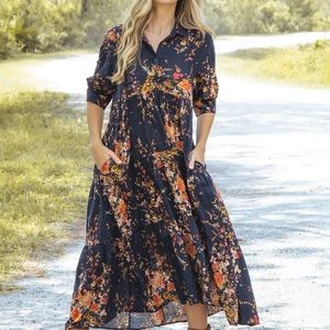 Natural Life Dress NWT Rebecca Fall XXL